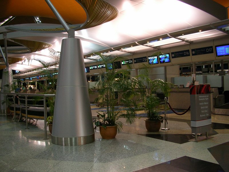 Check in counters area, Level 5