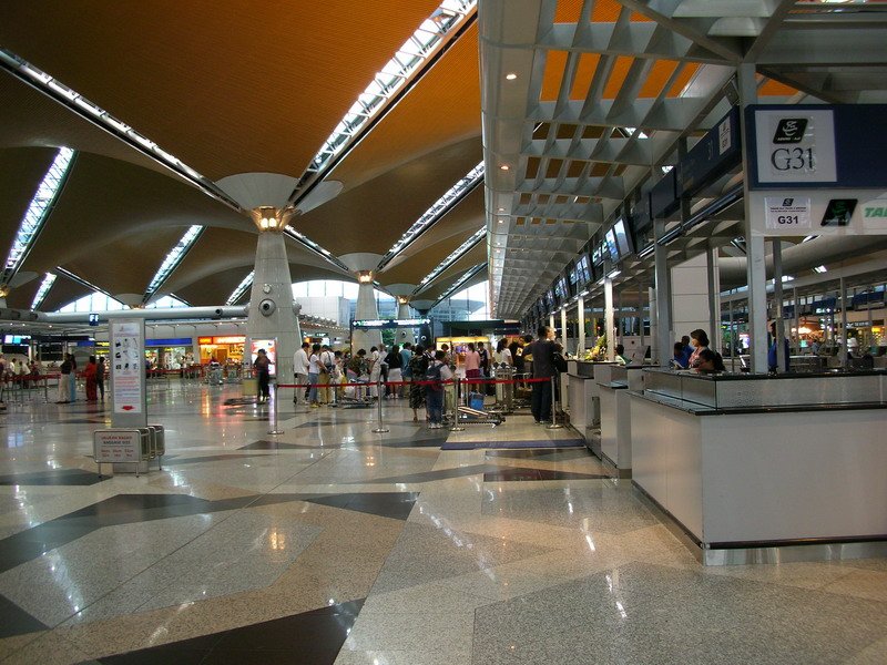 Check in counter areas