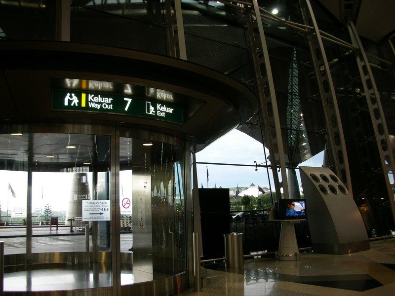 Entrance to Level 3, Main Terminal Building