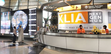 KLIA Information Counters