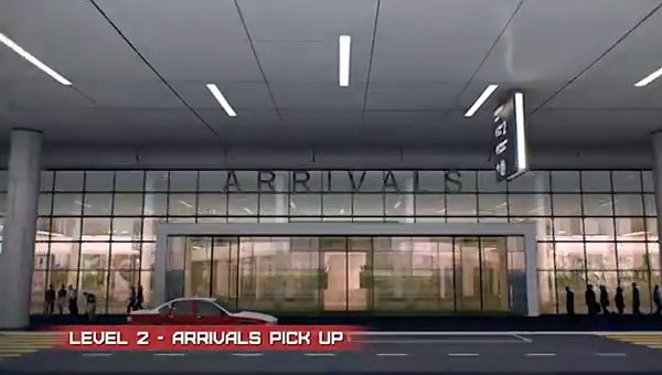 Level 2 - Arrivals pick up
