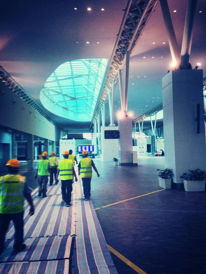 klia2, Construction picture as at 18 March 2014