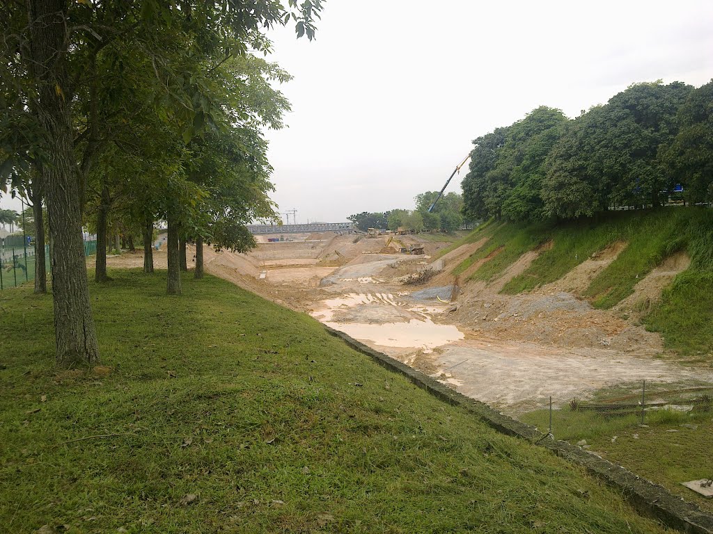 ERL extension work, 16 June 2012