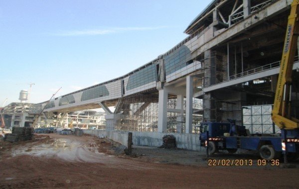 klia2, Construction update as at 22 Feb 2013