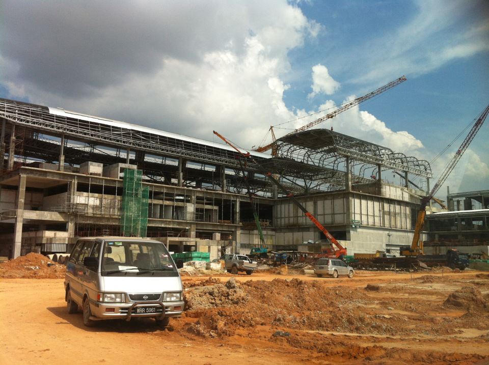 klia2, Construction update as at 23 Feb 2013