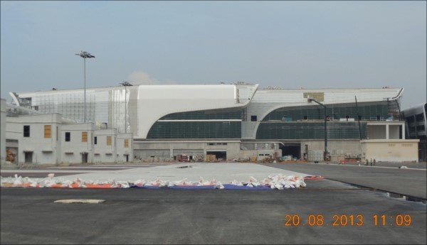 klia2, Construction update as at 20 August 2013