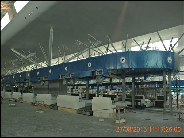 klia2, Construction update as at 27 August 2013