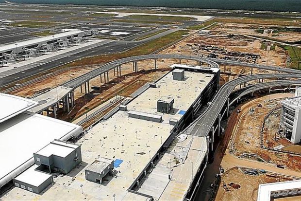 klia2, Construction picture as at 5 February 2014