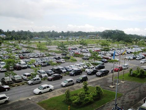Parking, Kuching International Airport