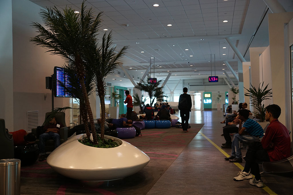 Waiting area at Pier L, klia2 Airport