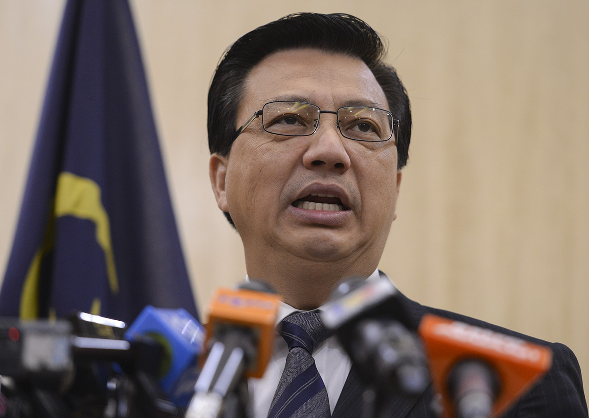 Transport Minister Datuk Seri Liow Tiong Lai says the government is not involved in matters concerning the appointment of professional consultants or contractors for klia2. ?The Malaysian Insider file pic, June 9, 2015.