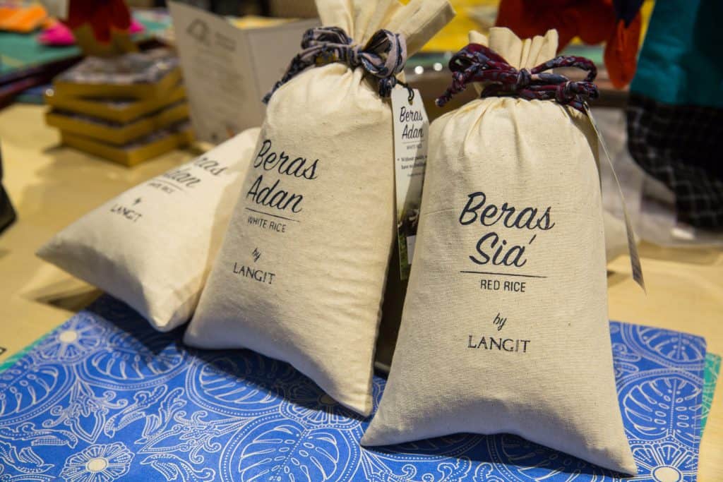 Rice from Langit Collective, a Malaysia-based social enterprise that aspires to bring economic empowerment to rural communities and smallholder farmers