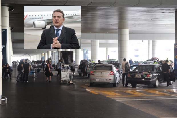 De Juniac:(inset filepic) 'Our members do not understand why there are different rates for both the two terminals when the airports have the same facilities,"