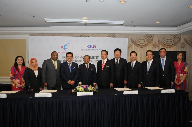 Express Rail Link & Changchun Railway Ink Agreement for Purchase of New Trains