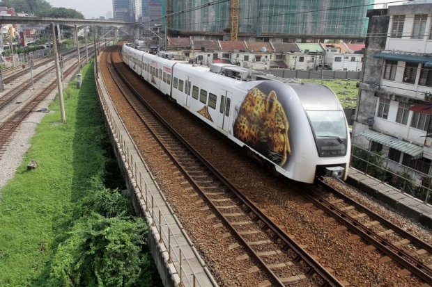The Express Rail Link that connects Kuala Lumpur city to the Kuala Lumpur International Airport in Sepang. Picture by Yusof Mat Isa