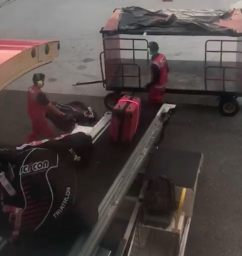 AirAsia Apologises After Video Of KLIA2 Baggage Handlers Throwing Bicycles Go Viral