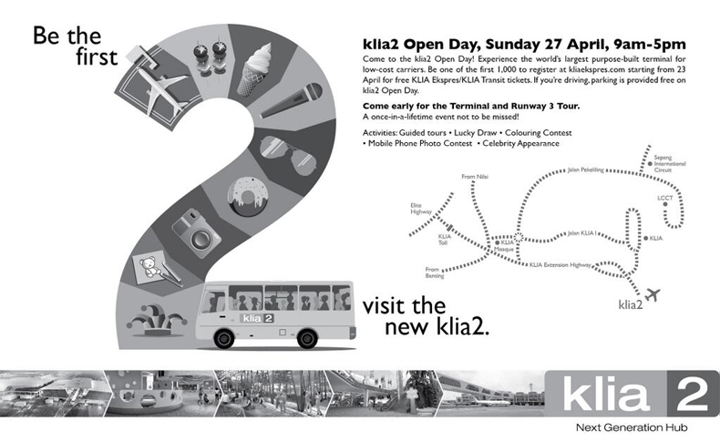klia2 Open Day on 27 April 2014