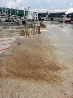 Issue at the KLIA2