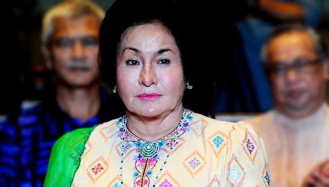 Rosmah Mansor, the wife of former prime minister Najib Razak