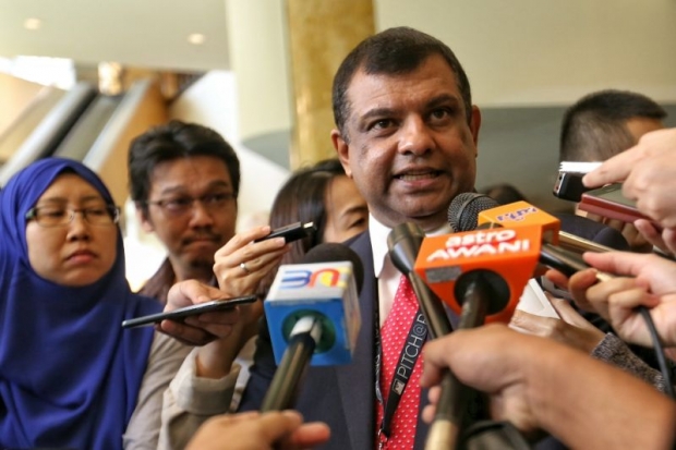 Tan Sri Tony Fernandes pointed out that AirAsia intends to spend over RM5 million for the campaign to promote KL as the low-cost carrier hub of Asia. Picture by Saw Siow Feng