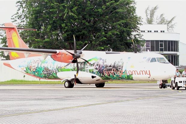 Important facility: An aircraft being towed at Subang Skypark. There are a number of commercial and private airlines flying out of Subang airport including FlyFirefly Sdn Bhd, Malindo Airways Sdn Bhd, Berjaya Air and VistaJet.
