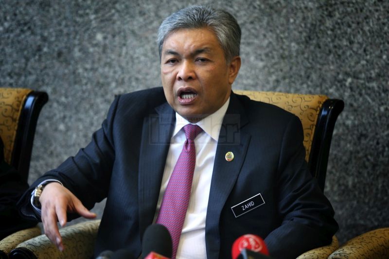Home Minister Datuk Seri Ahmad Zahid Hamidi said the visa-free move for tourists could be implemented before Chinese New Year. The Malaysian Insider file pic, January 20, 2015.
