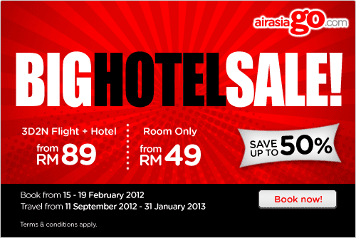 AirAsia Promotion - Big Hotel Sale