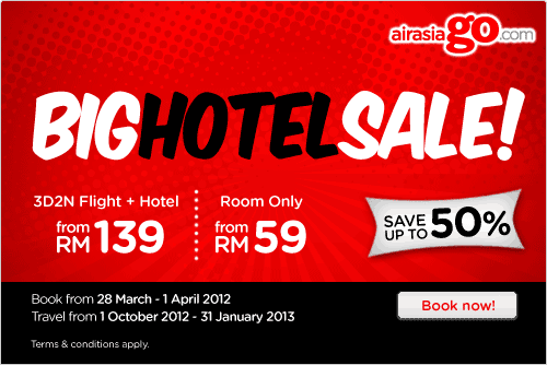 AirAsia Promotion - BIG HOTEL SALE