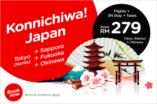 AirAsia Promotion - Konnichiwa Japan