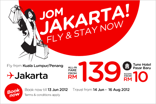 AirAsia Promotion - Jom Jakarta