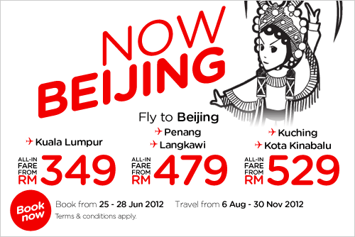 AirAsia Promotion - Now Beijing