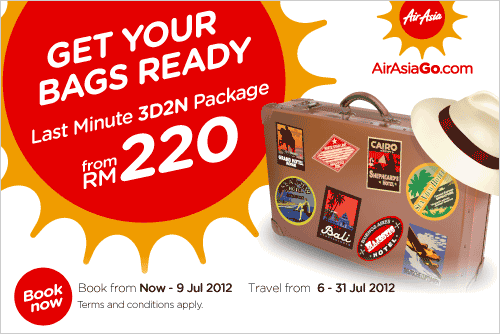 AirAsia Promotion - Get your bags ready