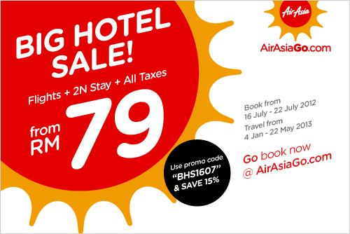 AirAsia Promotion - Big Hotel Sale