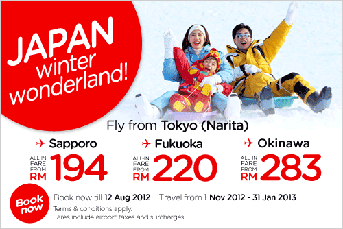 AirAsia Promotion - Japan Winter Wonderland