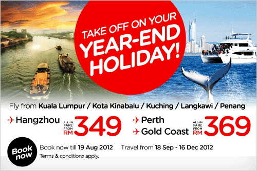 AirAsia Promotion - Fares so good, you know you should!