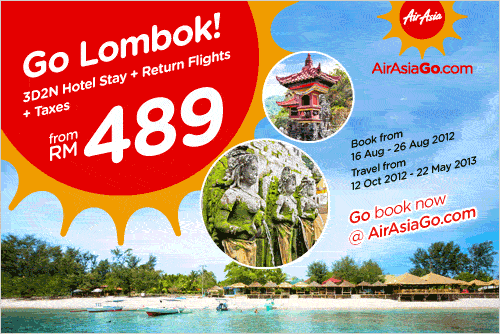 AirAsia Promotion - Go Lombok