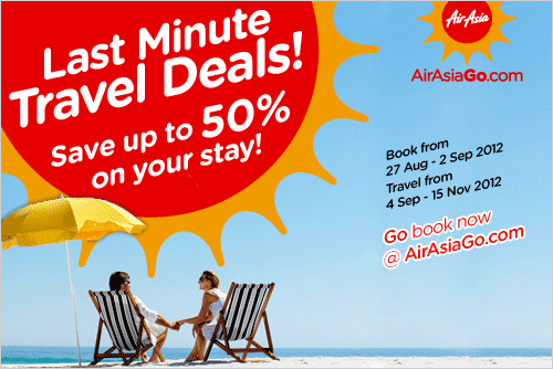 AirAsia Promotion - Last Minute Travel Deals