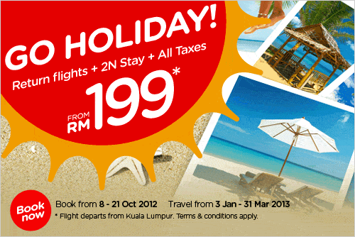AirAsia Promotion - Go Holiday!