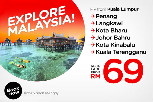 AirAsia Promotion -Explore Malaysia