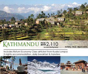 Malaysia Airlines Promotion - Exotic Kathmandu