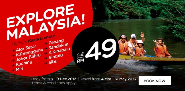 AirAsia Promotion - Explore Malaysia