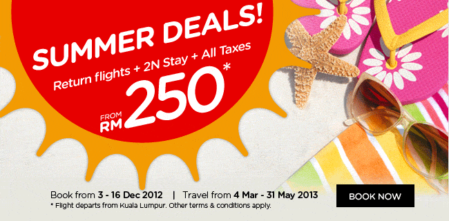 AirAsia Promotion - Summer Deals