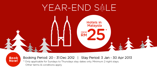 TuneHotels Promotion - Year End Sale