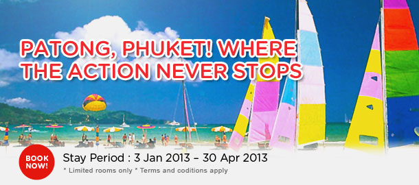TuneHotels Promotion - Patong, Phuket