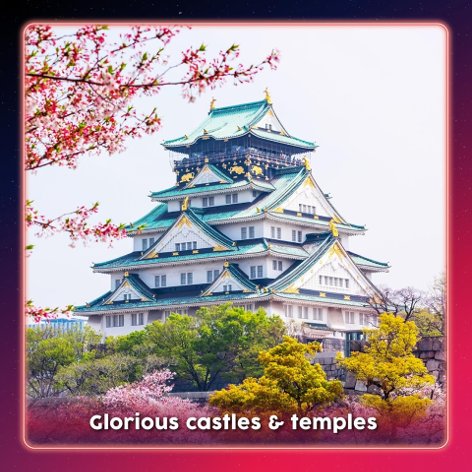 Glorious castles & temples