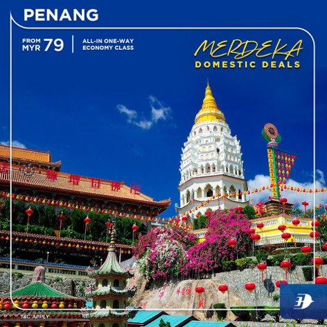 Penang, from MYR79
