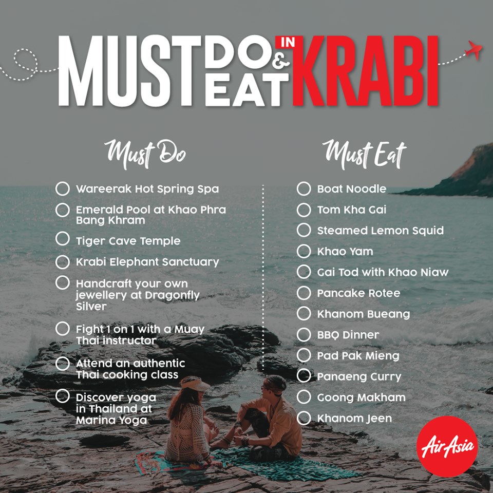 Must Do & Eat in Krabi