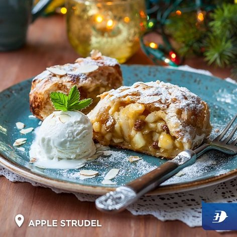 Mouth watering Apple Strudel