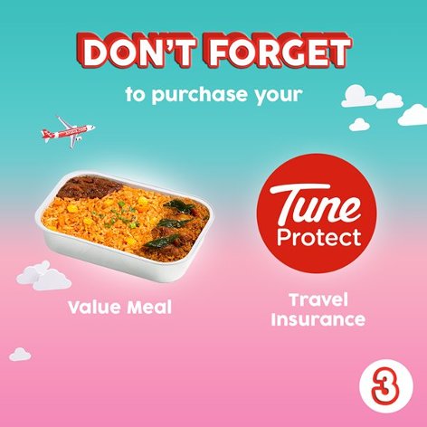 Purchase value meal and insurance