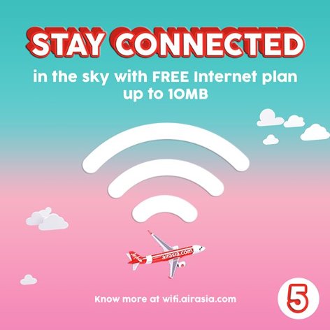 Stay connected with free Internet